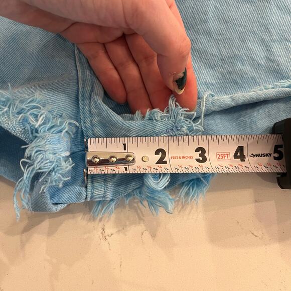 ROLLA'S Duster High Rise Shorts in Bluebird Size 24 - Picture 8 of 10